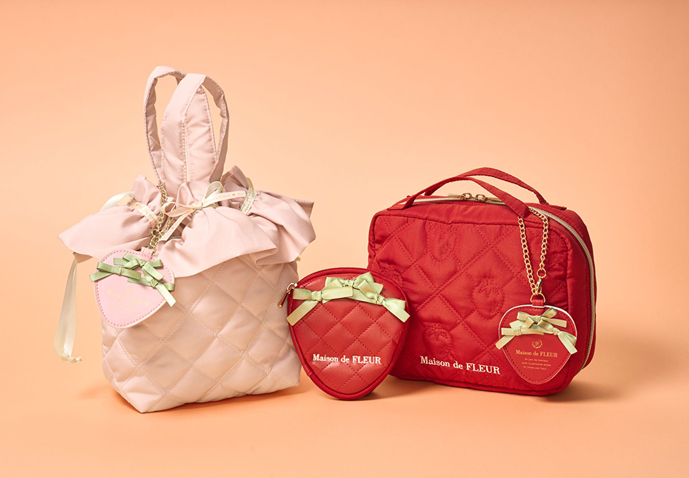 いちご×メゾン ド フルール」の可愛すぎる限定BOOKが3種、ローソン