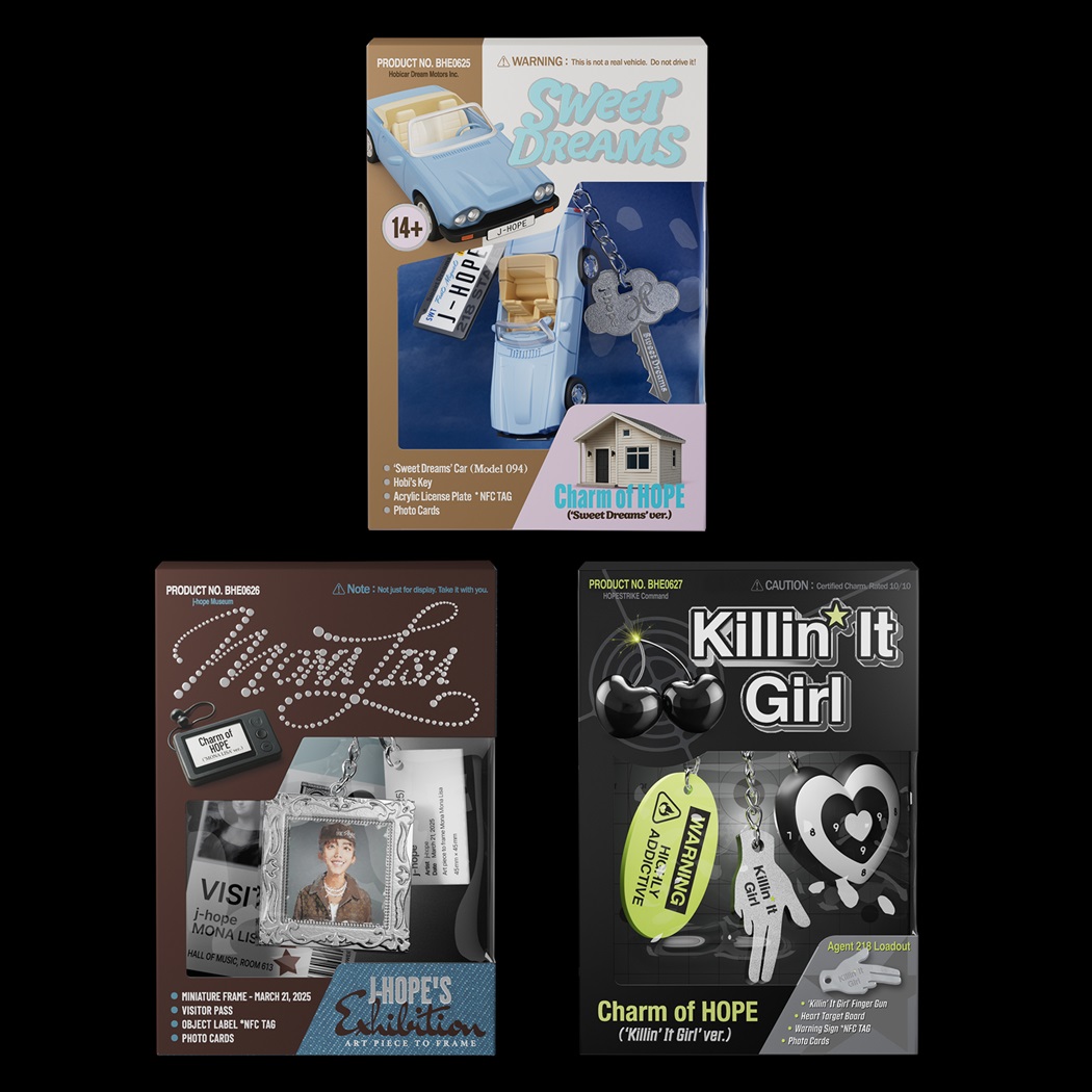 J-HOPE (BTS) キーリング型NFCアルバム『Charm of HOPE』|K-POP・アジア