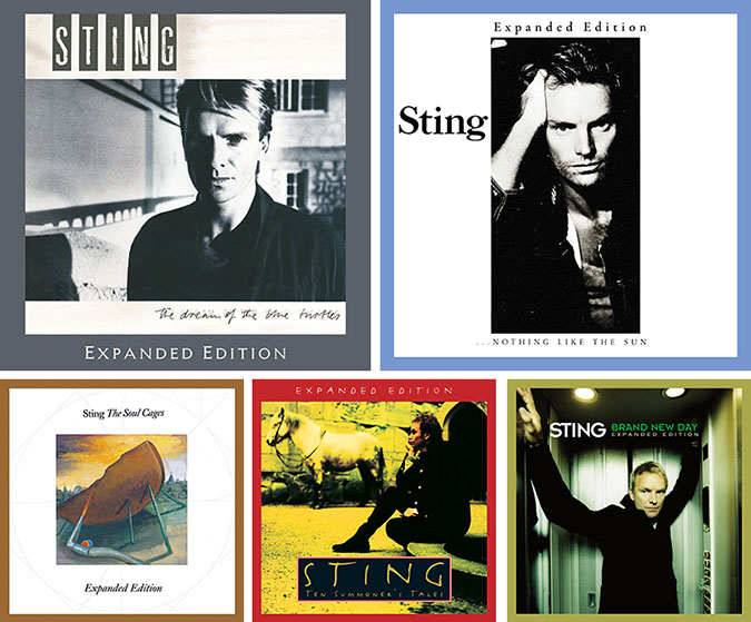 スティング『ブルー・タートルの夢』40周年エディション／ソロアルバム