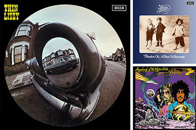 シン・リジィ 名盤3タイトル 紙ジャケットSHM-CD 2025年8月29日 (金