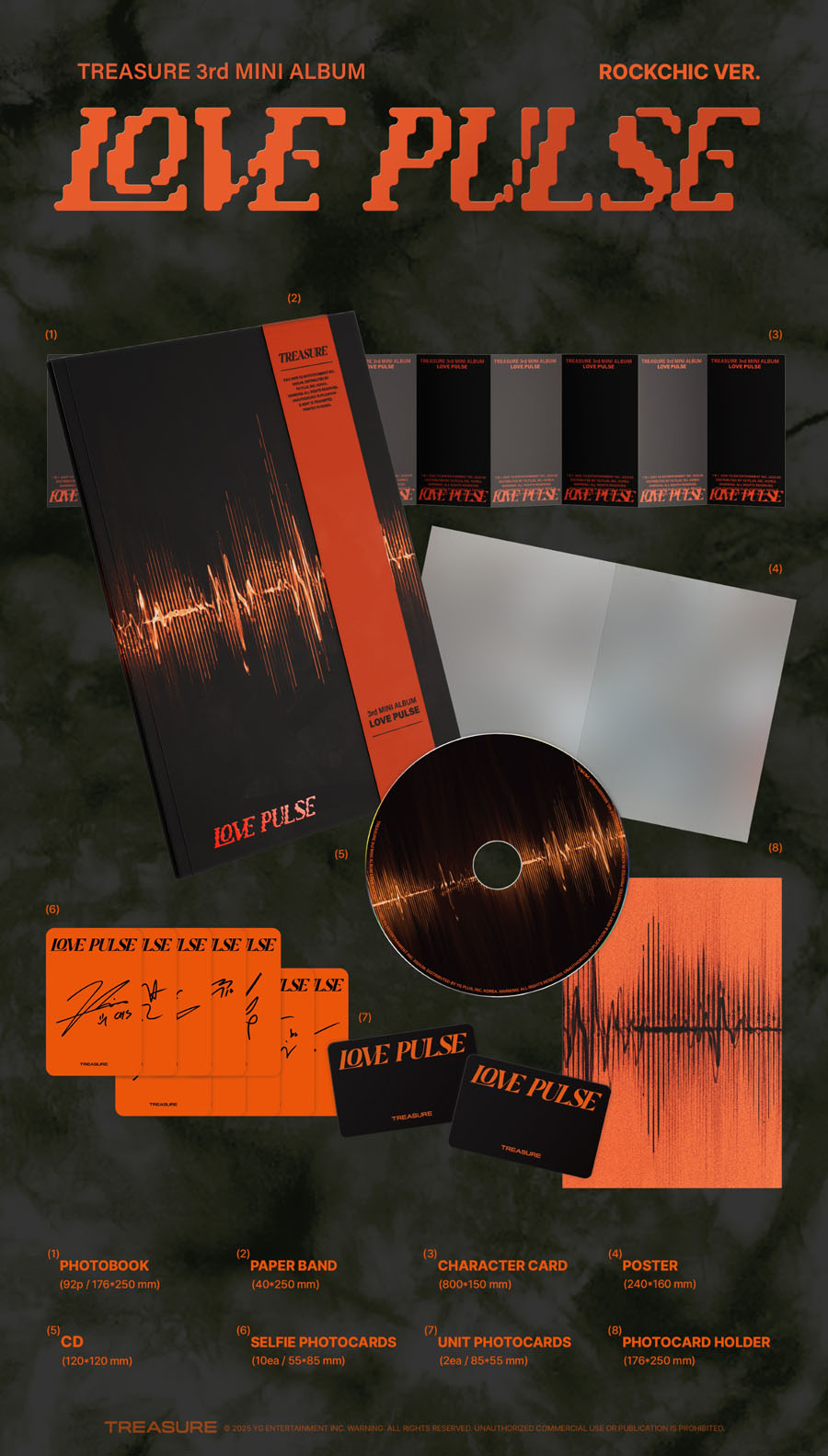 TREASURE 3rdミニアルバム『LOVE PULSE』で2025年9月カムバック《先着