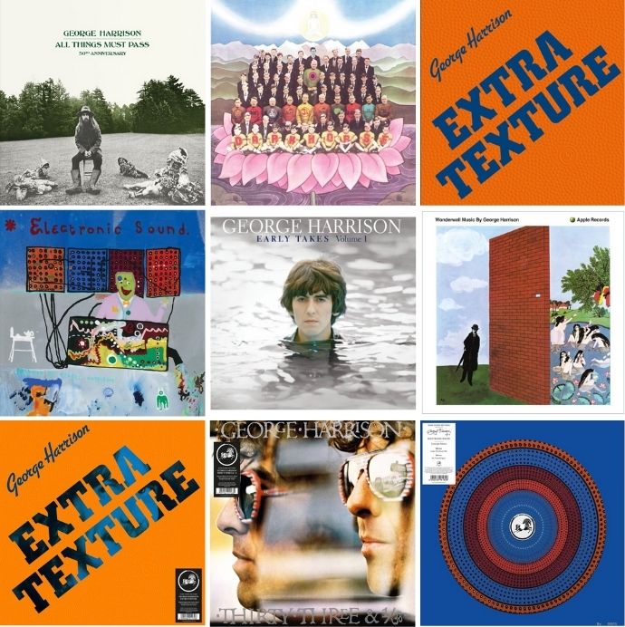 ジョージ・ハリスン 名盤7タイトル (10形態) CD・LP 再発|ロック
