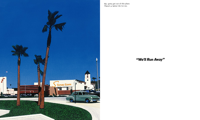 大瀧詠一・永井博によるイラストブック『A LONG VACATION artback』の