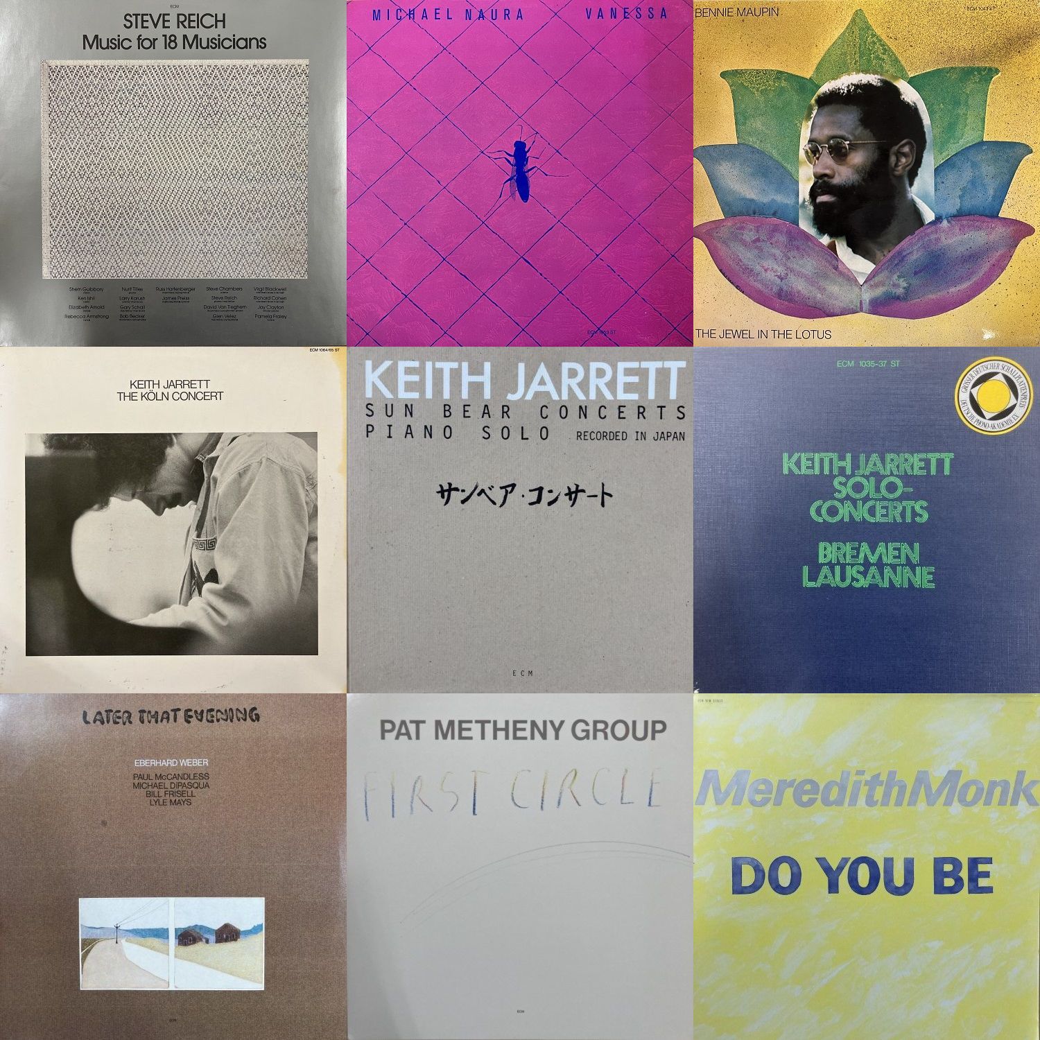 渋谷】2/25(土) JAZZ ECM レーベル祭り！|中古