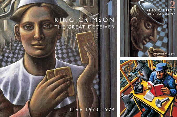 キング・クリムゾン 名ライヴ盤3タイトル ”新装” 紙ジャケットSHM-CD