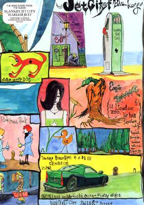 バンドスコア ブランキージェットシティ／ハーレム ジェッツ : BLANKEY