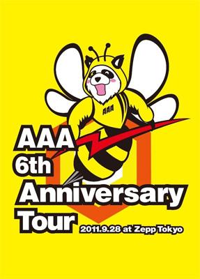 AAA 6th Anniversary Tour 2011.9.28 at Zepp Tokyo : AAA | HMV&BOOKS