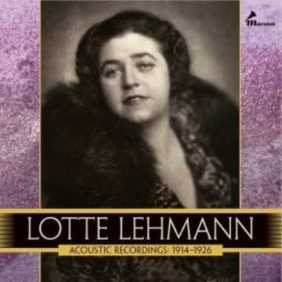 ロッテ・レーマン／アコースティック録音集 1914～1926年（4CD