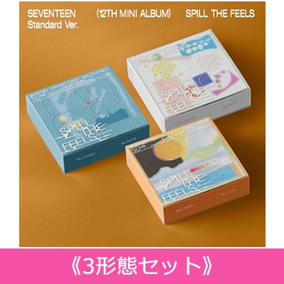 3形態セット》 SEVENTEEN 12th Mini Album「SPILL THE FEELS