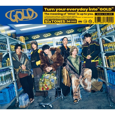 GOLD 【初回盤A】(+DVD) : SixTONES | HMV&BOOKS online - SECJ-100/1