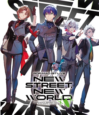 1st LIVE New street, New world 【通常版】(Blu-ray) : ROF-MAO