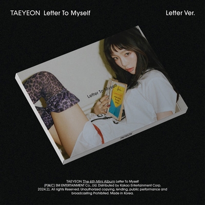 少女時代 テヨン LP To.X/letter to myselfレコード 2枚 6th Mini