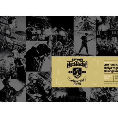Just Like This 2024【完全生産限定盤】(Blu-ray+CD) : SPYAIR