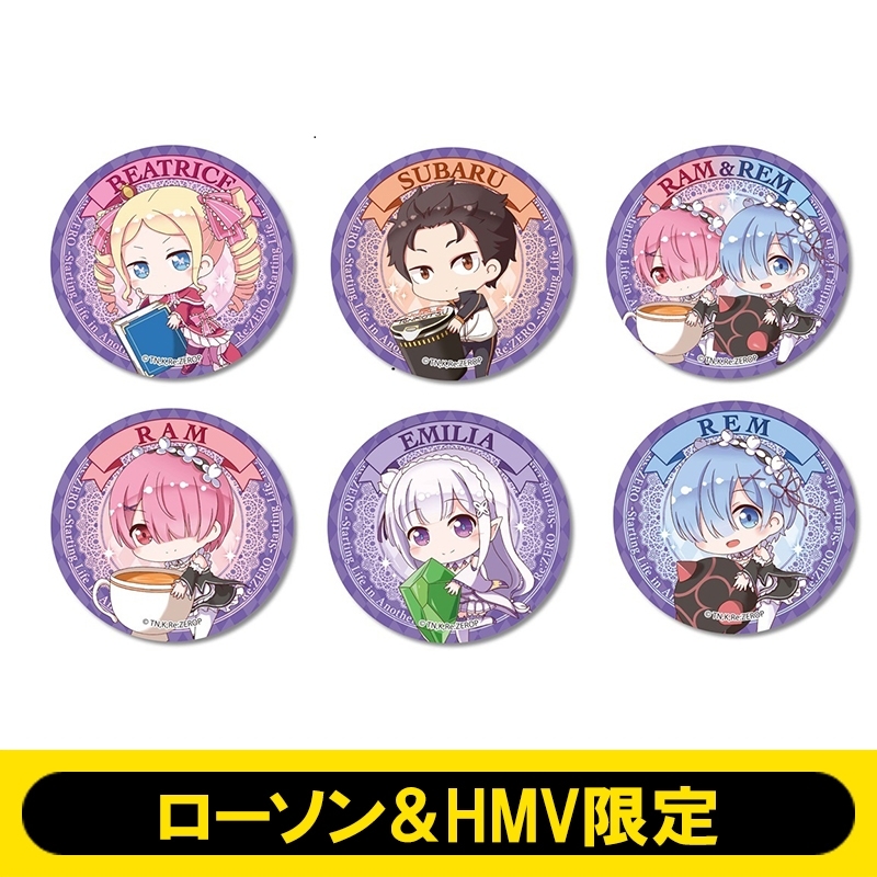 超激レアレム缶バッジ SEGA リゼロセガコラボカフェ