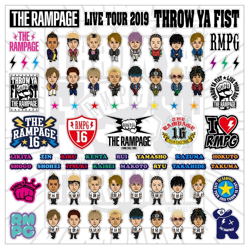 ステッカー : THE RAMPAGE from EXILE TRIBE | HMV&BOOKS online