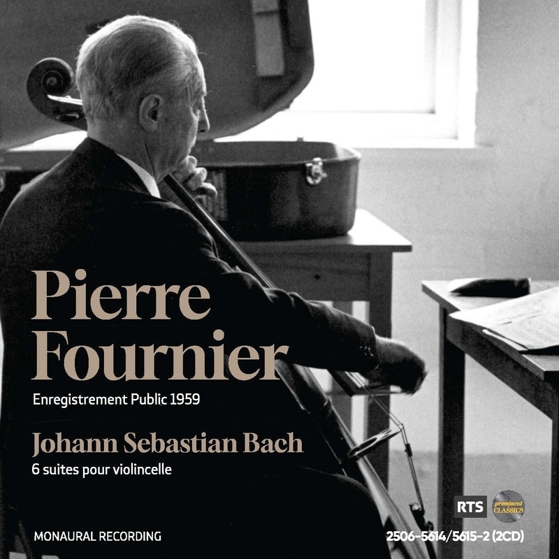 無伴奏チェロ組曲 全曲 ピエール・フルニエ（1959年ジュネーヴ）（2CD