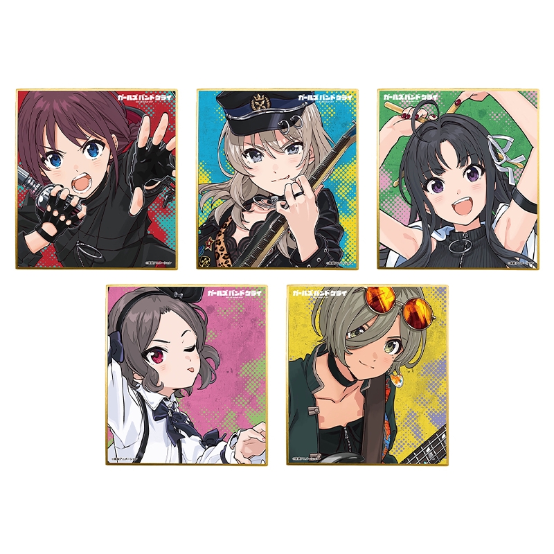 トレーディングミニ色紙 爆ぜて咲くver.（全5種のうちランダム1枚