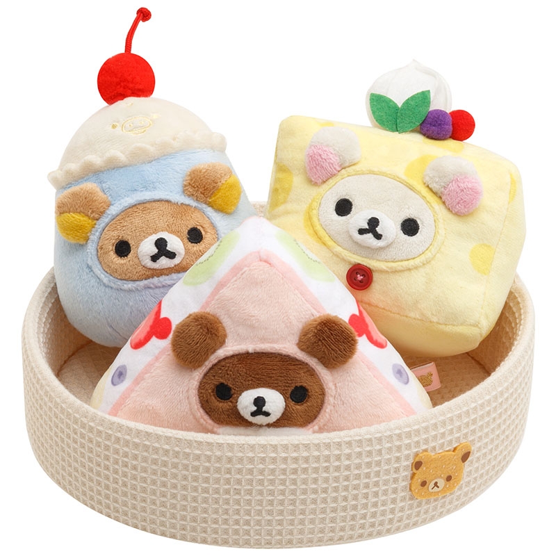 レトロスイーツぬいぐるみセット / レトロスイーツシリーズ