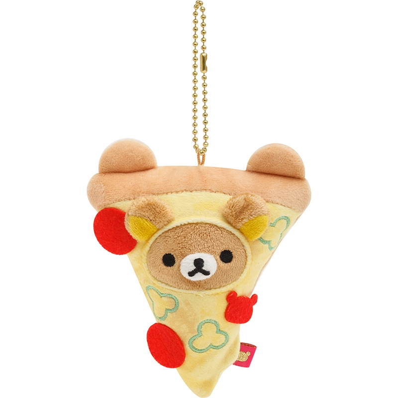 ぶらさげぬいぐるみ ピザ（リラックマ） / リラックマ : リラックマ