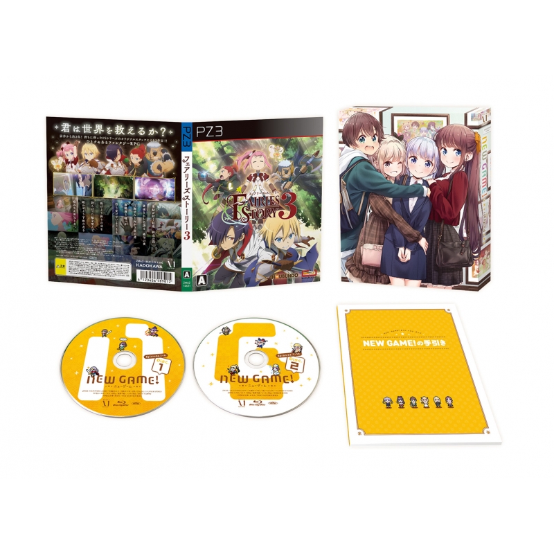 NEW GAME! Blu-ray BOX : NEW GAME! | HMV&BOOKS online - ZMAZ-14631