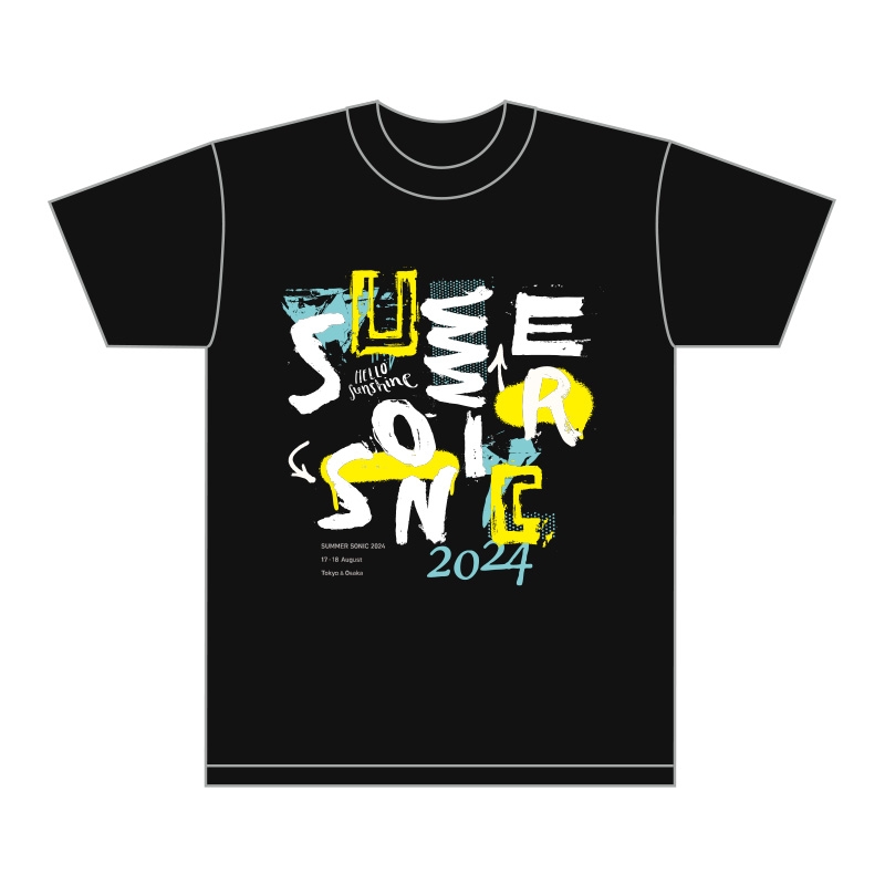 グラフィティTシャツ［ブラック］S : SUMMER SONIC | HMV&BOOKS online