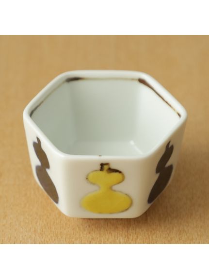 色絵 瓢箪 六角豆鉢/德永遊心（ボウル・鉢）｜Madu（マディ）｜HAKKA