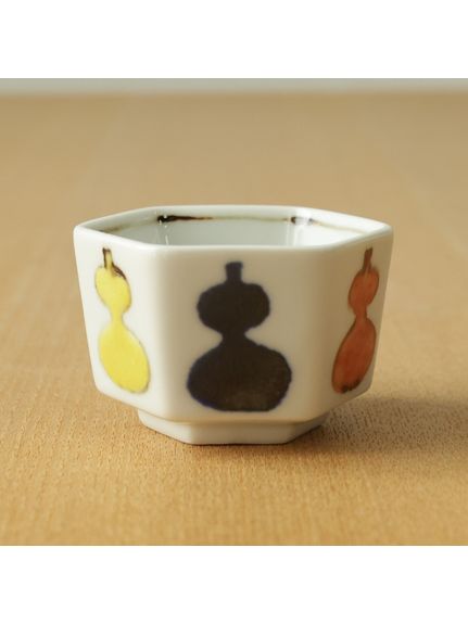 色絵 瓢箪 六角豆鉢/德永遊心（ボウル・鉢）｜Madu（マディ）｜HAKKA