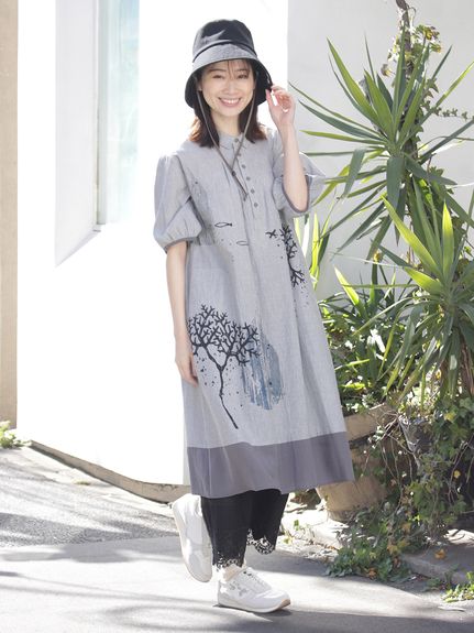 SUPER HAKKA×オバタクミ「眩しい時間」「風のつくり方」プリント