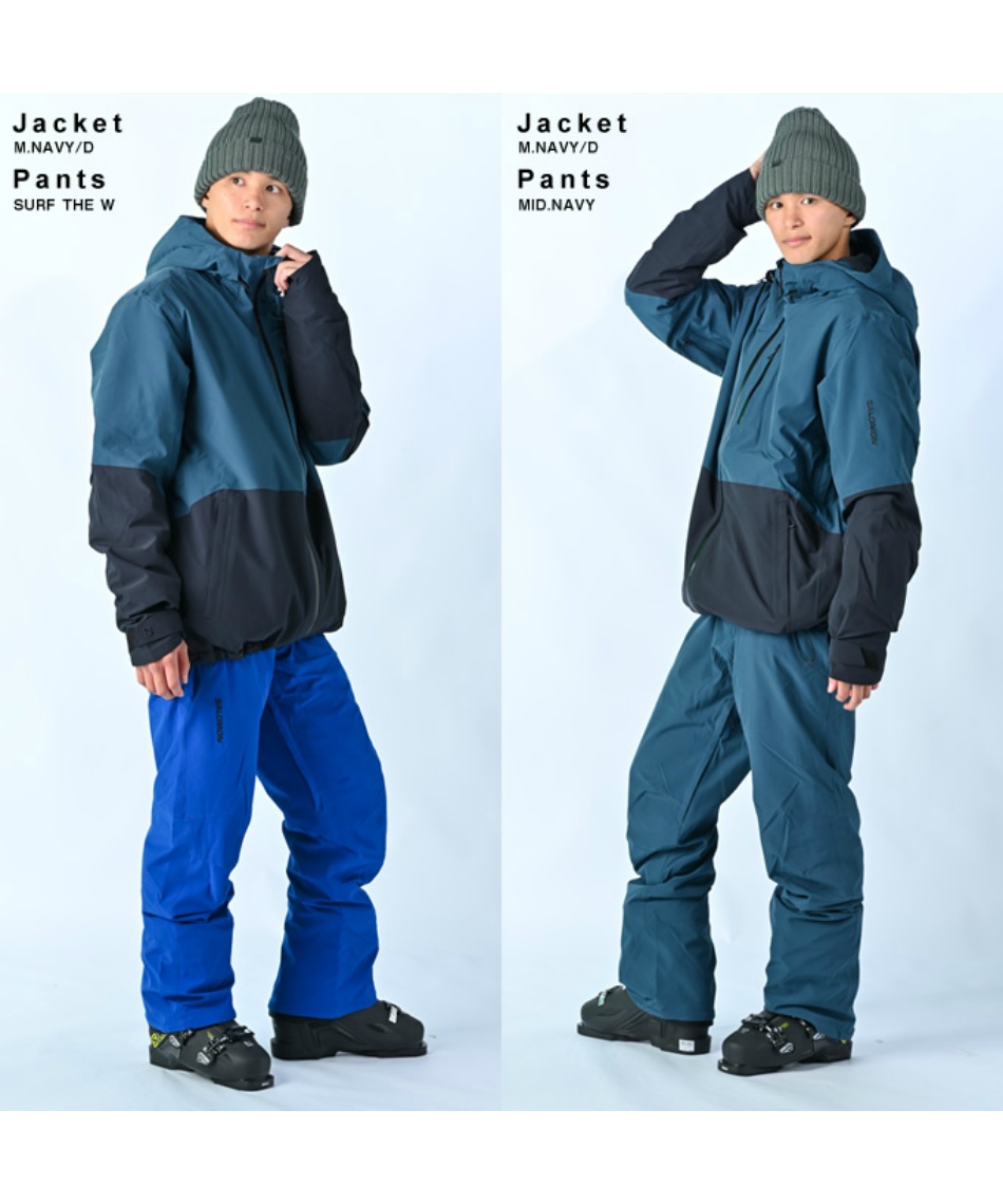 サロモン(salomon) スキーウェア 上下セット HIGHLAND+EDGE ハイランド