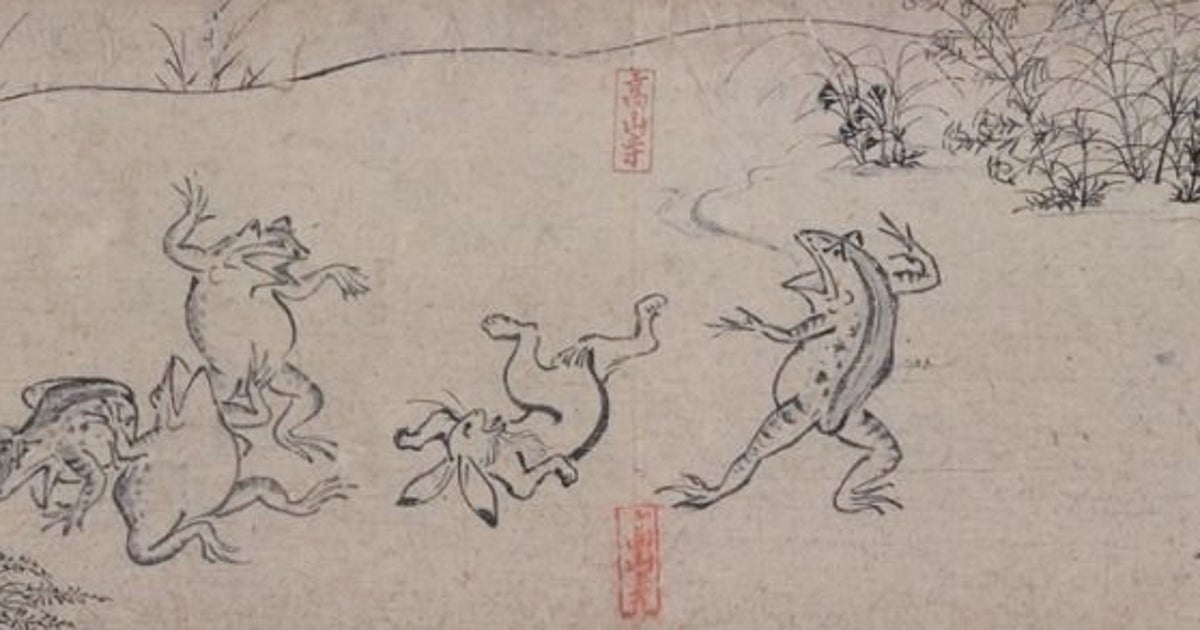 鳥獣戯画」の絵順が違っていたと判明 本当はどういう順番だった