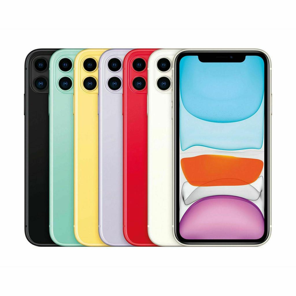 Apple IPhone 11 A2221 64GB/128GB Tek Sim Yenilenmiş A Sınıfı uygun