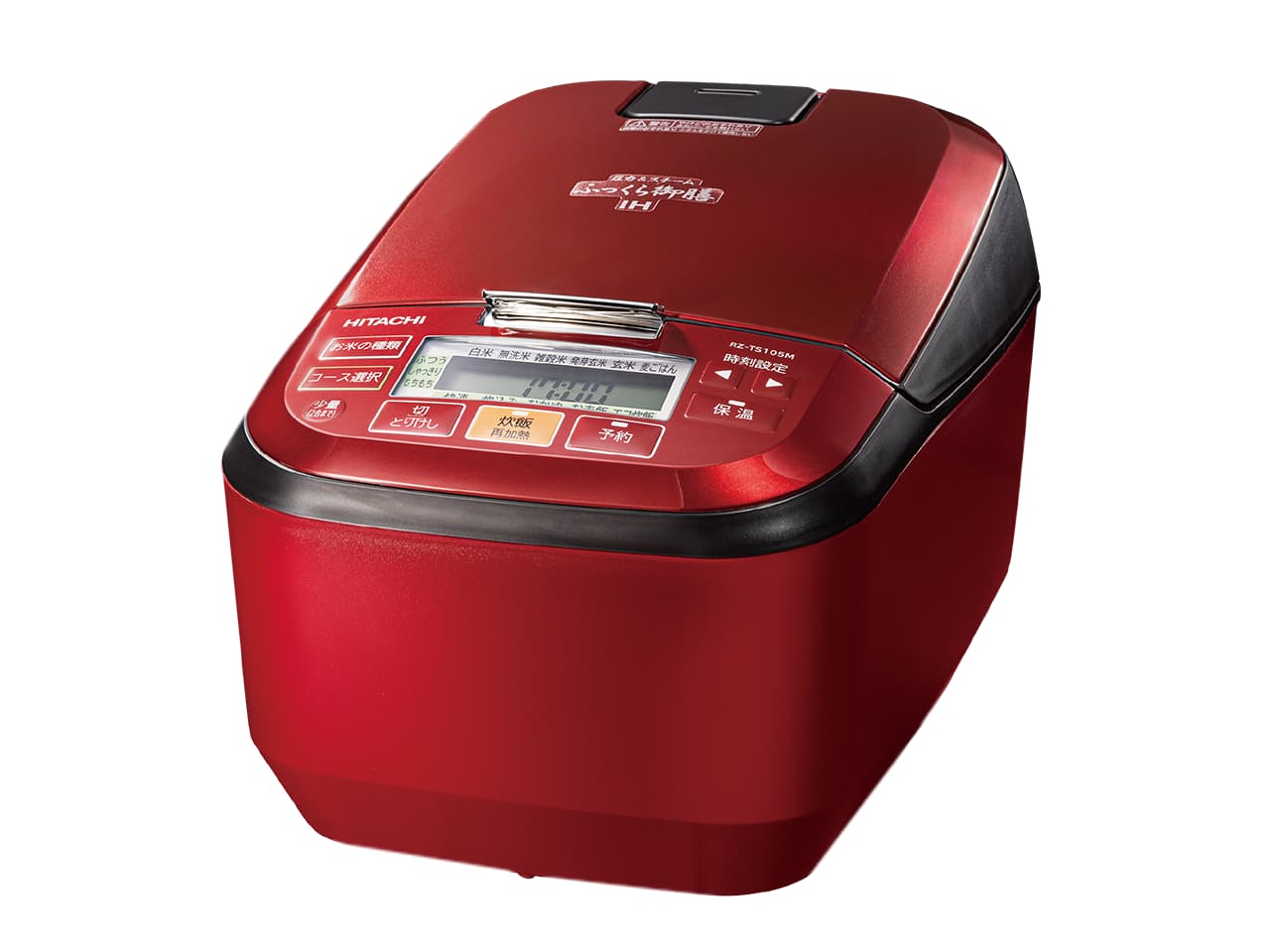 22年製5.5合 日立 圧力&スチームふっくら御膳 RZ-TS105M ブラック 22年