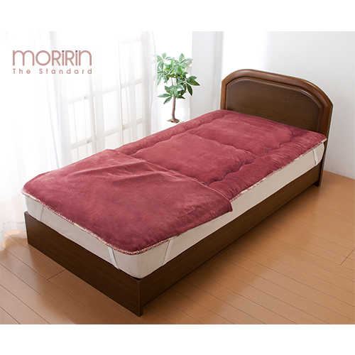 モリリン 布団・快眠グッズ あったか6層敷パッド ダブル ピンク