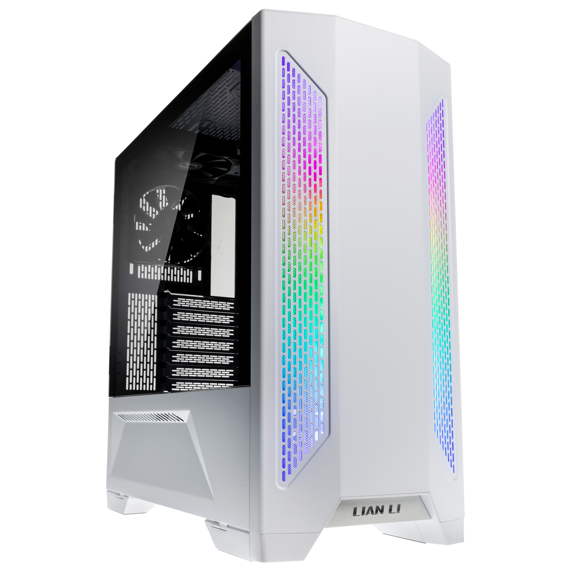 Lian Li Lancool II ARGB Midi-Tower Case - White | OcUK