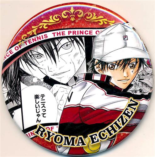 新テニスの王子様 越前リョーマ ドンキホーテ 缶バッジ コラボ テニス
