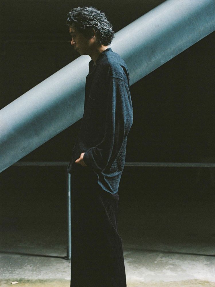 WOOL KNIT PO SHIRT / 商品詳細ページ / LIDNM / Llife ONLINE STORE