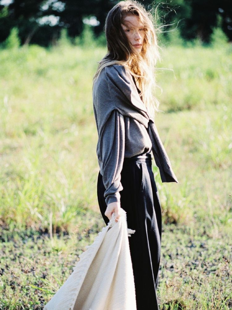 W/Si/Ca 18G V Neck Knit / 商品詳細ページ / LIDNM / Llife ONLINE