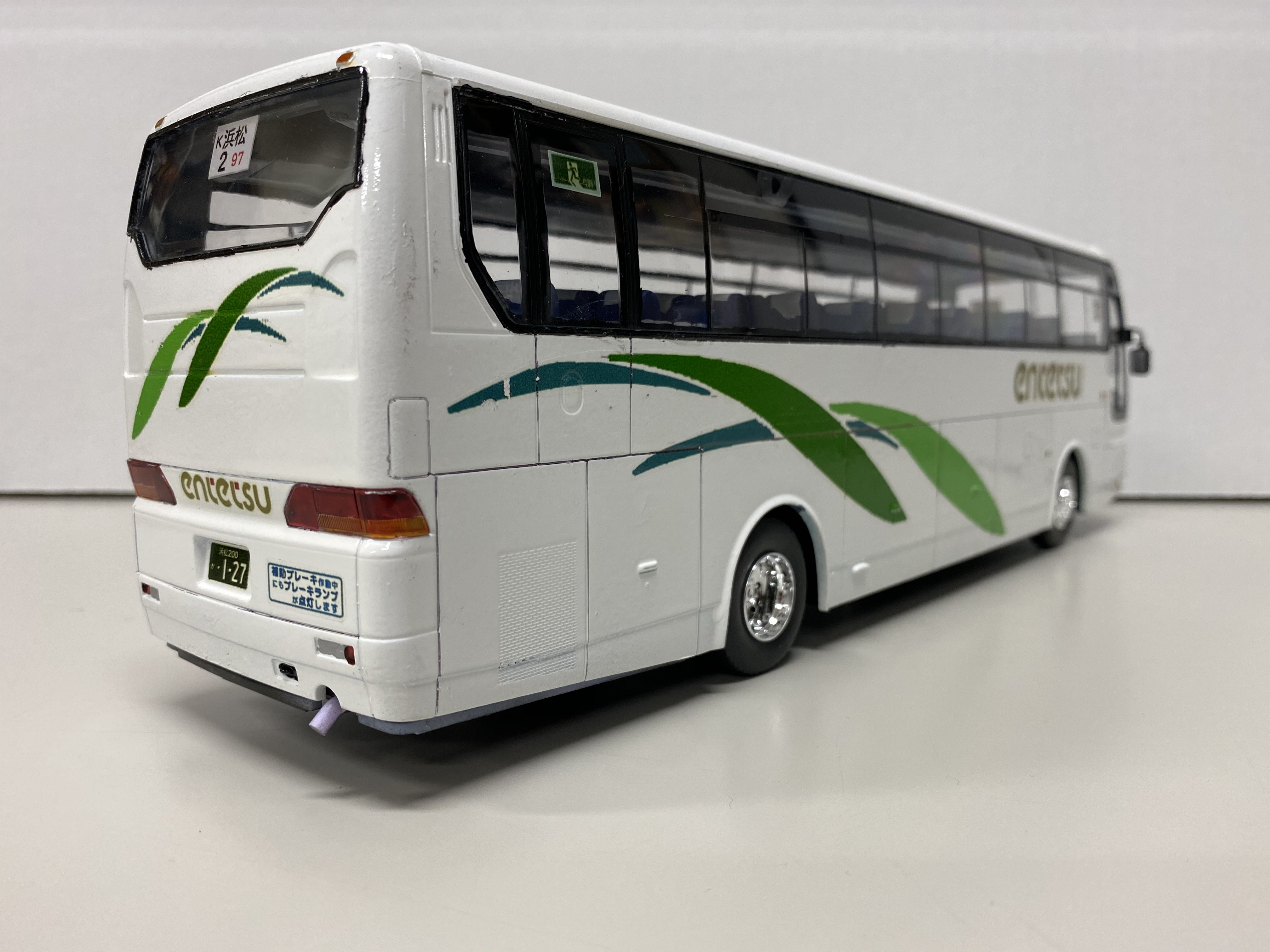 遠州鉄道 観光バス アオシマ 三菱ふそうエアロクイーン｜車・AUTO