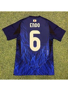 6遠藤 航 サッカー日本代表 2024 ホーム レプリカ ユニフォーム - メガ