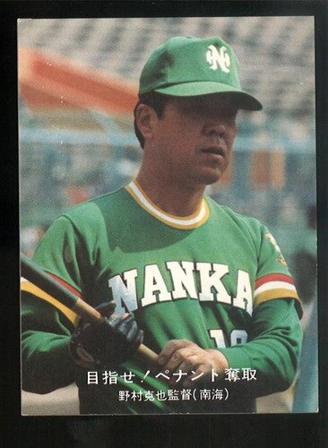 カルビー プロ野球カード 1977年度版 NO．119 野村克也