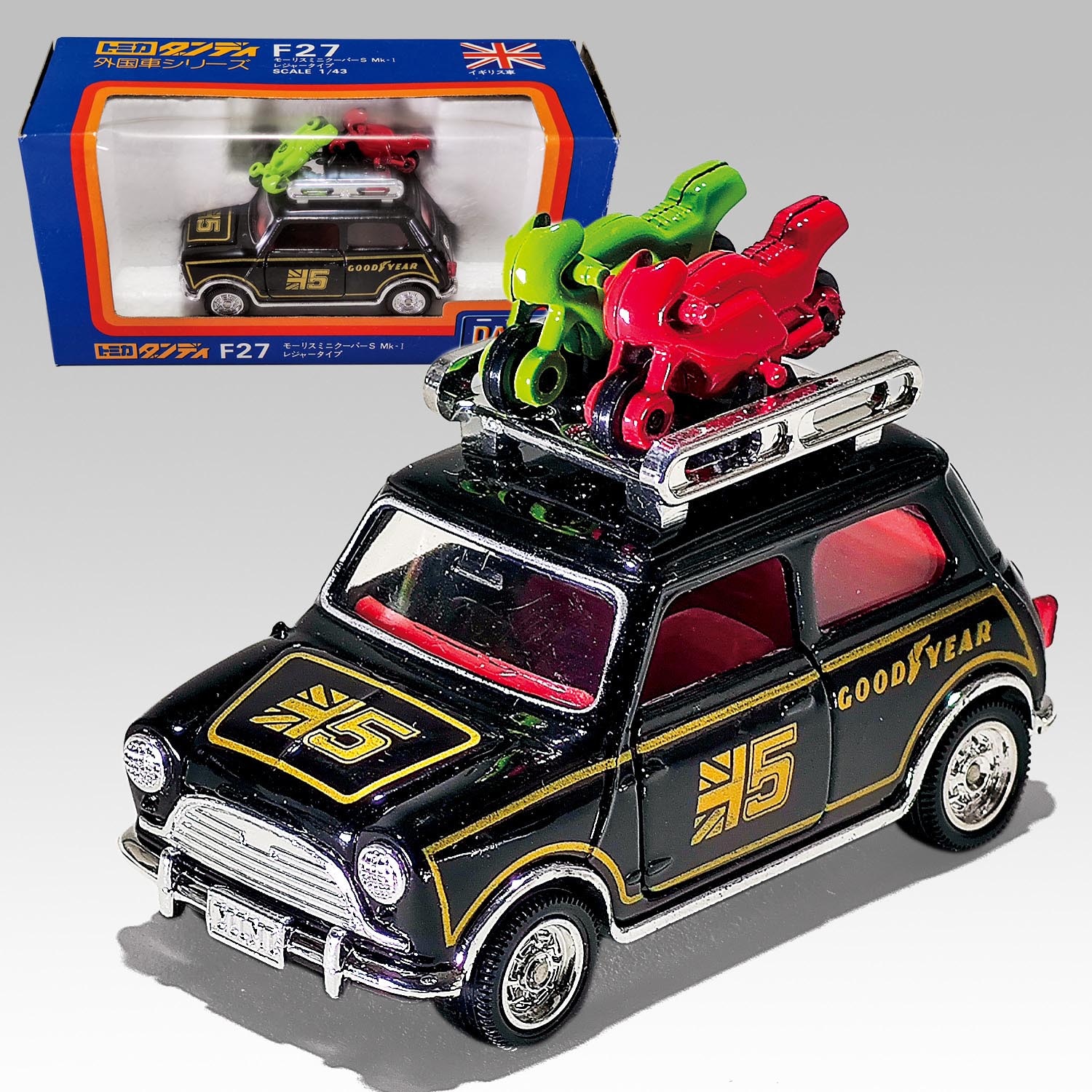 日本製 トミカ ミニクーパー ポケバイ付 日本製 トミカ ミニクーパー