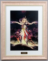 えびはら武司 直筆サイン入りカラー複製イラスト まいっちんぐマチコ先生