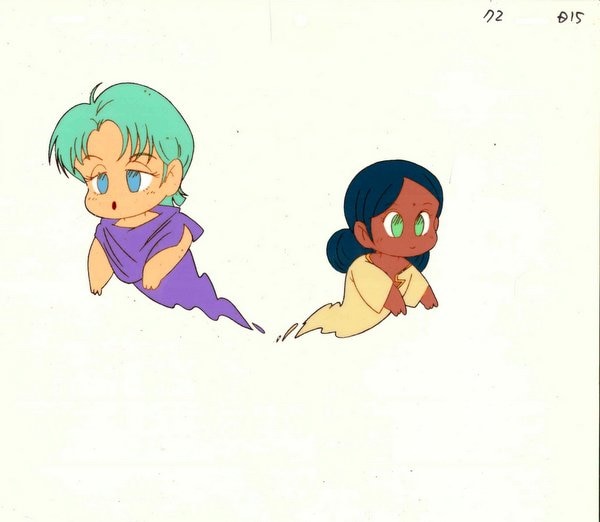 機動戦士SDガンダム フォウ/ララァ セル画