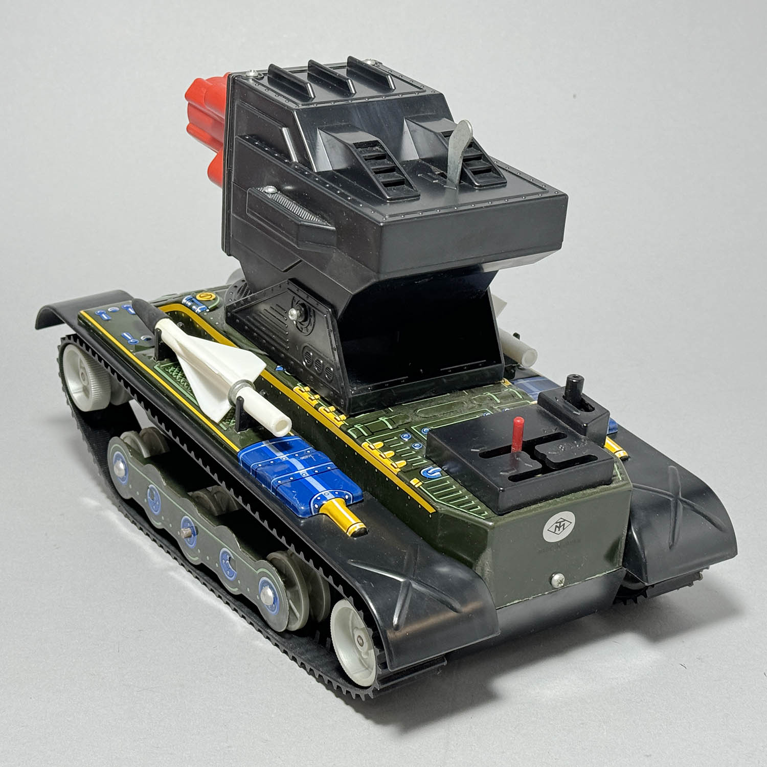 絶版 希少 ブリキ 増田屋 ミサイルタンク MS-33 MS33 現状品一部欠け