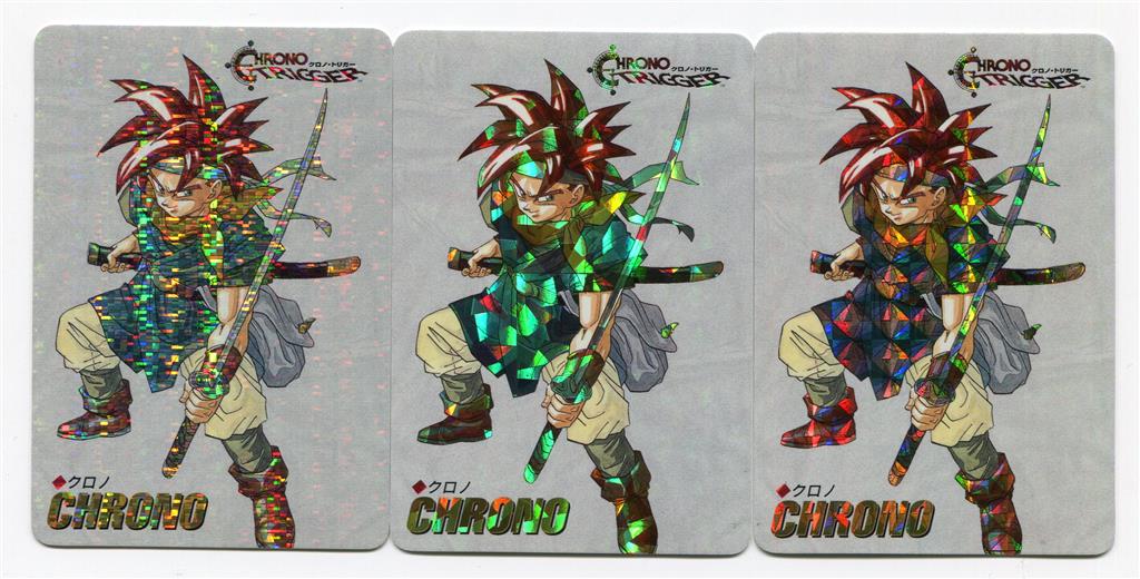 クロノ・トリガー 予約特典カード CHRONO TRIGGER 7枚セット クロノ