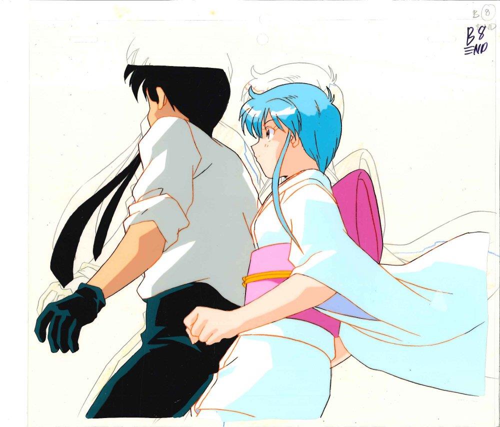 地獄先生 ぬーべー ゆきめ セル画 アニメ直筆 レイアウト 地獄先生