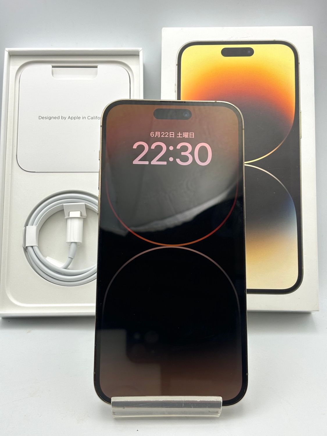 ムスビー｜送料無料 国内Appleストア iPhone14ProMax ゴールド 256GB