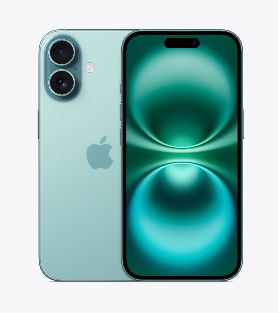 ムスビー｜バッテリー:100% iPhone 16 128GB ティール 国内版 SIM