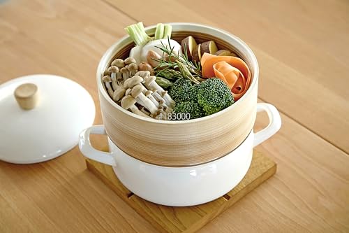 業務用】ステンレス 角蒸し器 せいろ 三段 蓋付き 大容量 40㎝ 3段