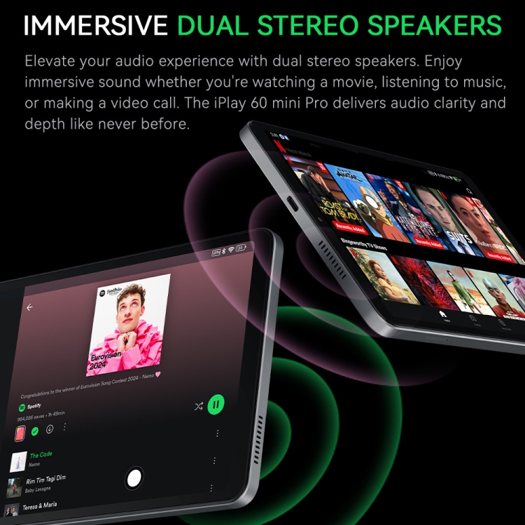 ALLDOCUBE iPlay 60 Mini Pro 4G LTE タブレット、8GB+128GB、8.4